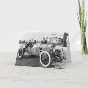 Carte Voiture de course 1913
