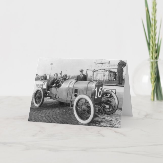 Carte Voiture de course 1913 (Devant)