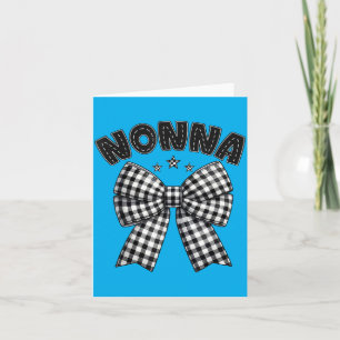 Carte Voiture de course d'anniversaire de Nonna Pit Crew