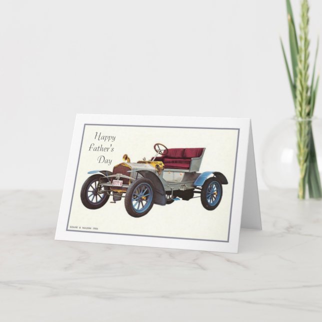 Carte Voiture de vétéran (Devant)