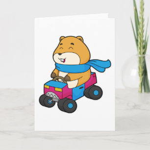 Carte Voiture Hamster
