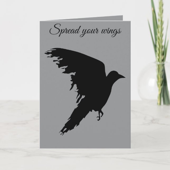Carte Vol indompté Raven en mouvement (Devant)