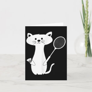 Carte Volant de Badminton Cat Cat pour hommes femmes enf
