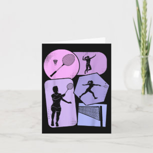 Carte Volant de badminton femmes filles