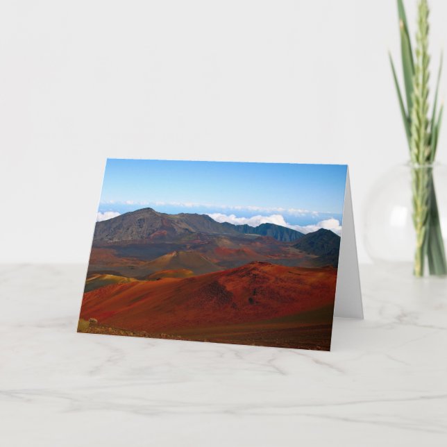 Carte Volcan de Haleakala, Maui (Devant)