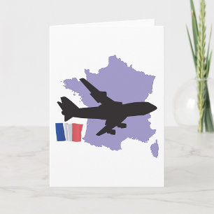 Carte Voler vers la France