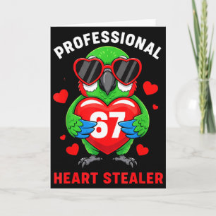 Carte Voleur de cœur professionnel Saint-Valentin 67 Mem