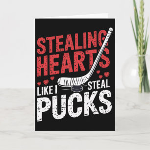 Carte Voleurs de cœurs de hockey comme je vole la rondel