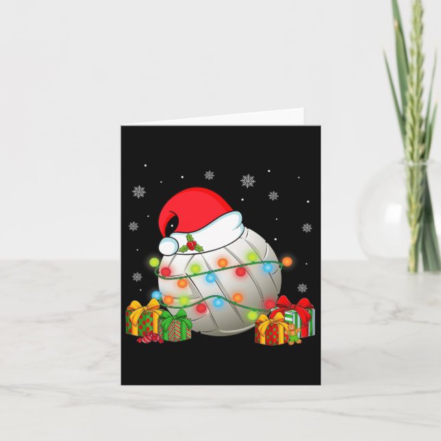 Carte Volley-ball Sports Noël Noël Noël Noël Noël Noël N (Devant)