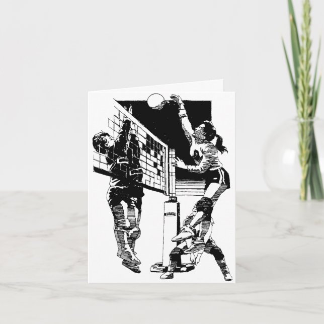 Carte Volleyball (Devant)