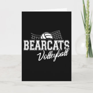 Carte Volleyball des Bearcats : Esprit de rentrée scolai