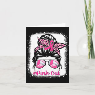 Carte Volleyball Pink Out Sensibilisation au cancer du s