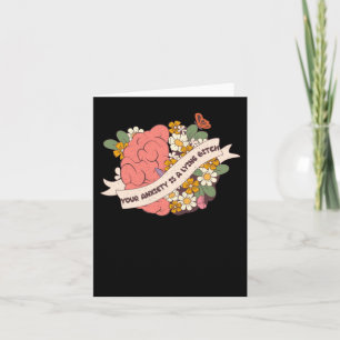 Carte Votre Anxiété Est Un Sticker De Mensonge