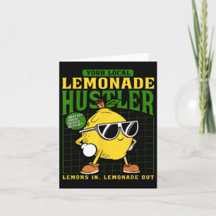Carte Votre Boîtier de socle en citron Hustler Funny Lem