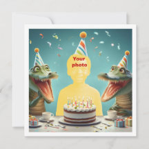 Votre enfant avec des crocodiles, fête d'anniversa