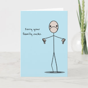 Carte Votre famille suce