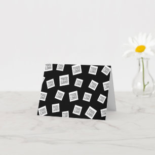 Carte Votre logo, photo ou autre image Placement aléat