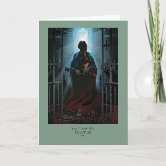 Carte Votre nom disparaîtra (Devant)