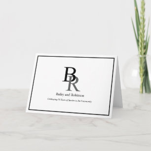 Carte Votre note professionnelle Logo