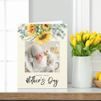Votre premier Mother's Day Sunflower Photo de verd