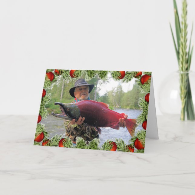 Carte Votre propre pêche de photo personnalisée (Devant)