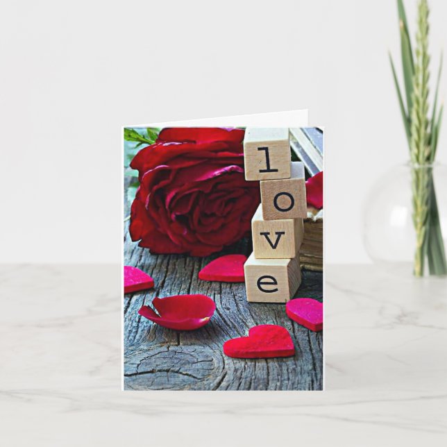 CARTE **VOUS AIMEZ*** MA VALENTINE FAVORITE (Devant)