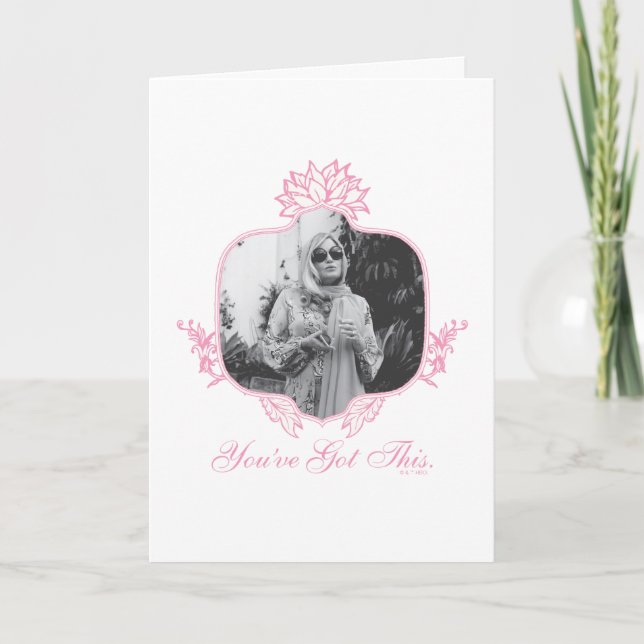 Carte Vous avez ceci - Le Lotus Blanc (Devant)