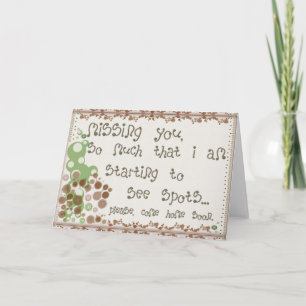 Carte Vous avez manqué