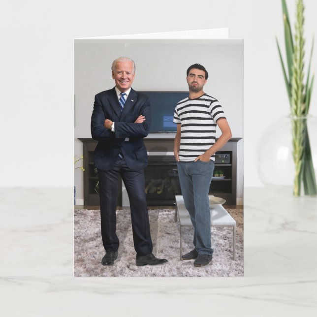 Carte Vous avez rencontré le président Joe Biden | Ajout (Devant)