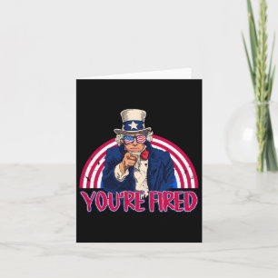 Carte Vous avez renvoyé Lincoln Sam Oncle Usa Patriot In