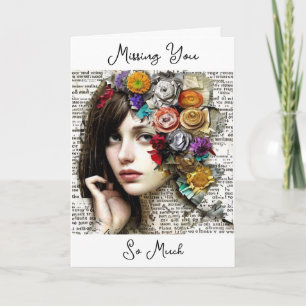 Carte Vous avez tellement manqué