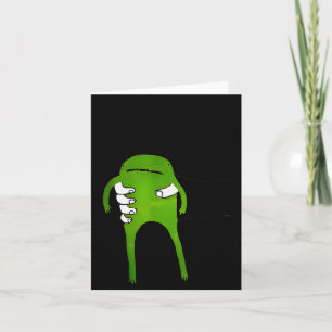 Carte Vous devez accepter la grenouille drôle mème