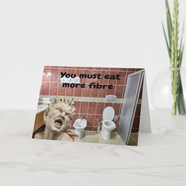 Carte Vous devez manger plus de fibres. (Devant)