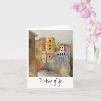 Carte Vous en pensant - Village Italien