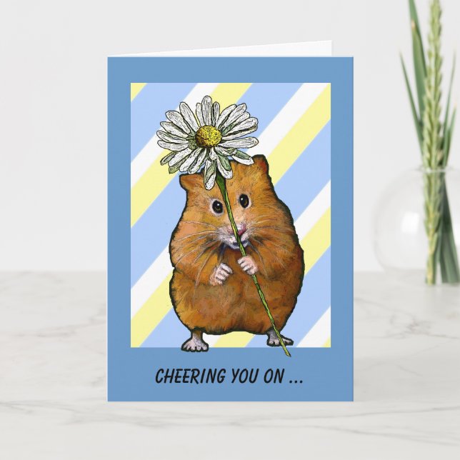 Carte Vous encourageant dessus dans le combat contre le (Devant)