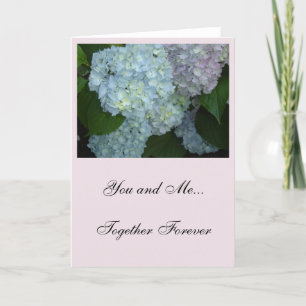 Carte Vous et Moi Hydrangeas