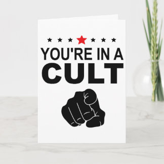 Carte Vous êtes dans un signe de culte