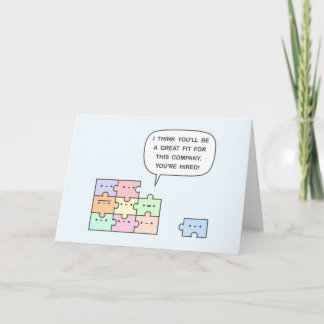 Carte Vous êtes embauché !