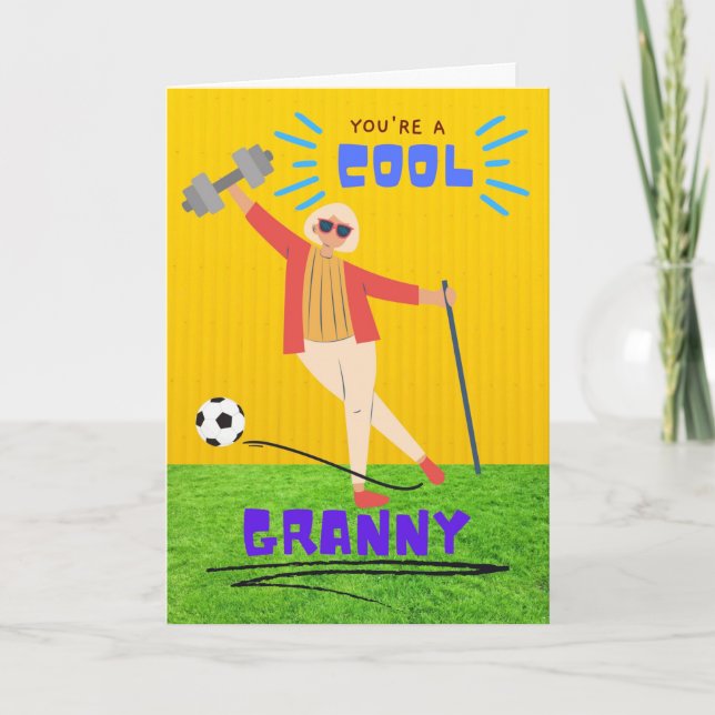 Carte Vous êtes la fête des grands-parents Cool (Devant)