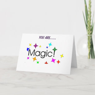 Cartes Magicien D Anniversaire Zazzle Fr