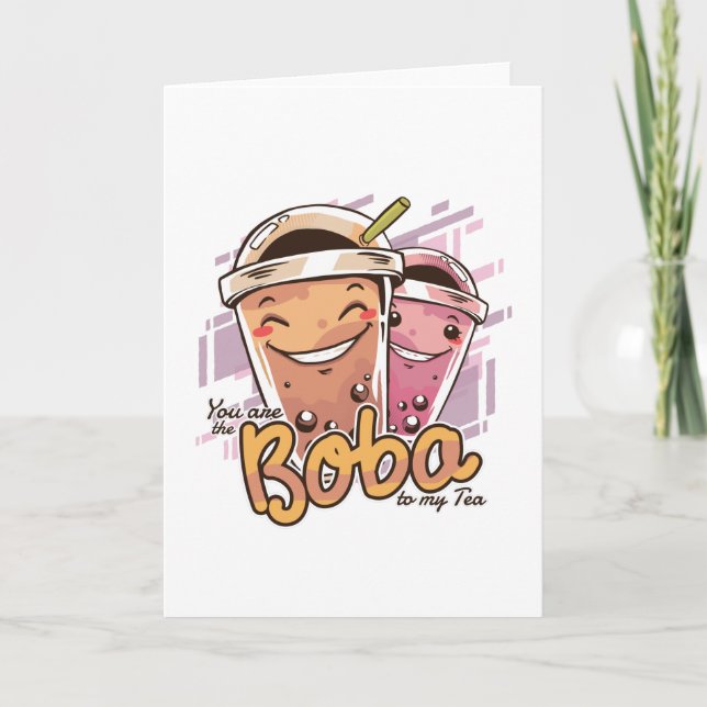 Carte vous êtes le boba (Devant)