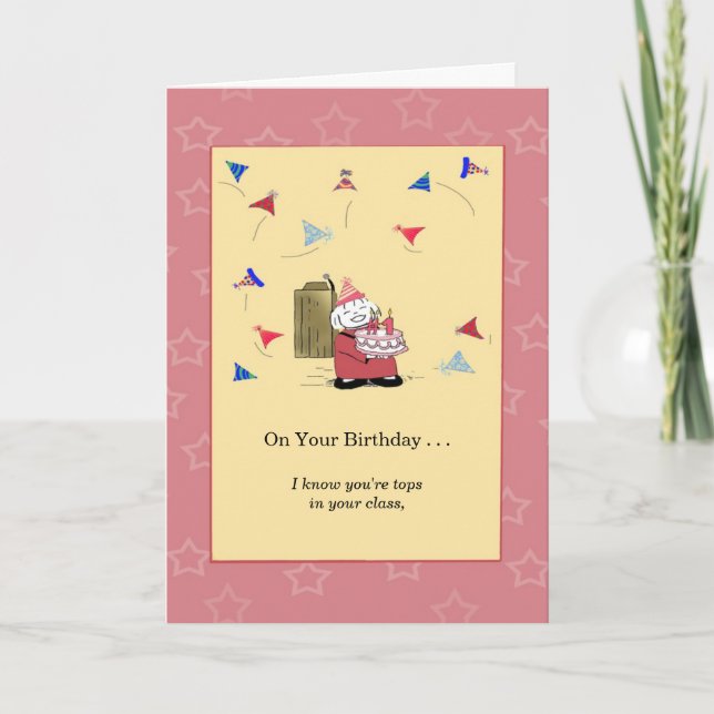 Carte Vous êtes le numéro un avec moi - anniversaire (Devant)