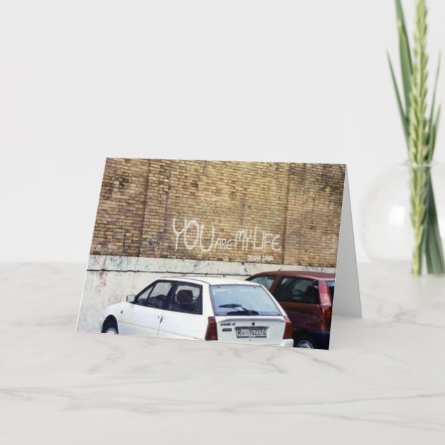 Carte "Vous êtes ma vie" - Rome, Italie (Devant)