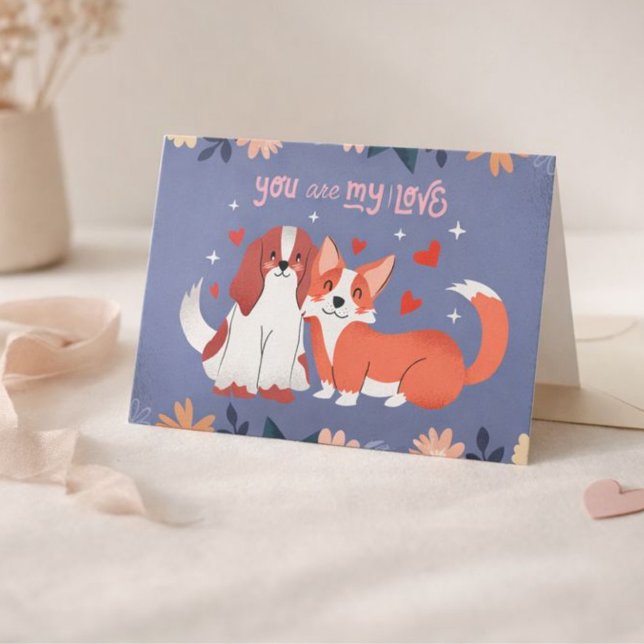 Carte Vous êtes mon amour Saint-Valentin (Créateur téléchargé)