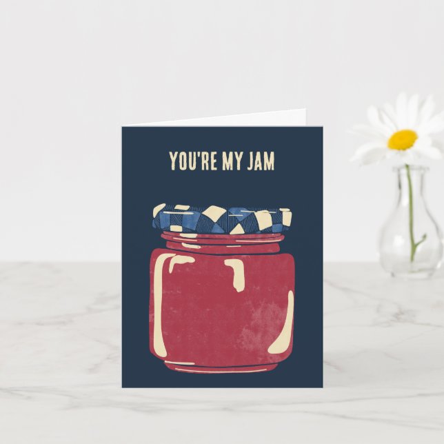 Carte Vous êtes mon anniversaire personnalisable Jam (Petite plante)