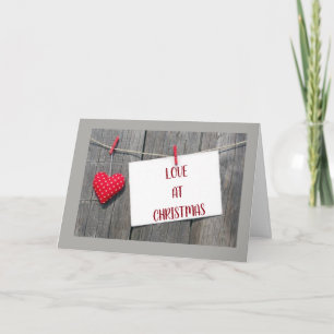 Carte VOUS ÊTES **MON Cadeau** D'AMOUR À NOËL