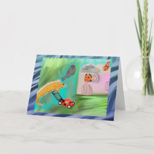 Carte Vous êtes plus bruyant qu'un souffleur à feuilles