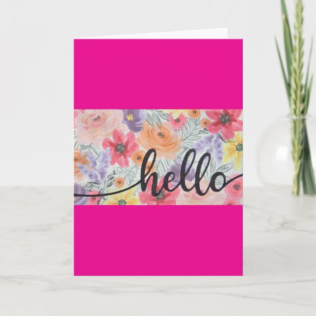 CARTE "VOUS ÊTES SOUHAITÉ LE MEILLEUR" POUR VOTRE ANNIVE (Devant)