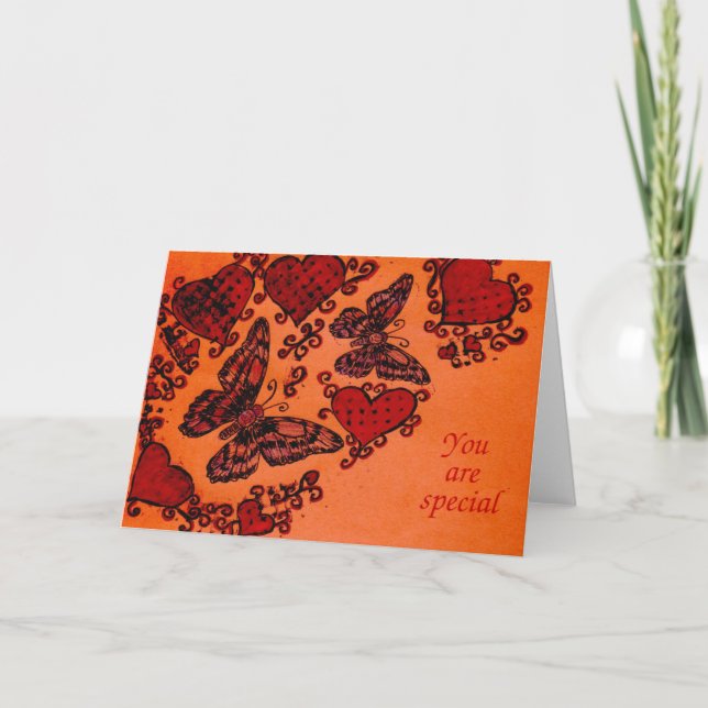 Carte vous êtes spécial (Devant)