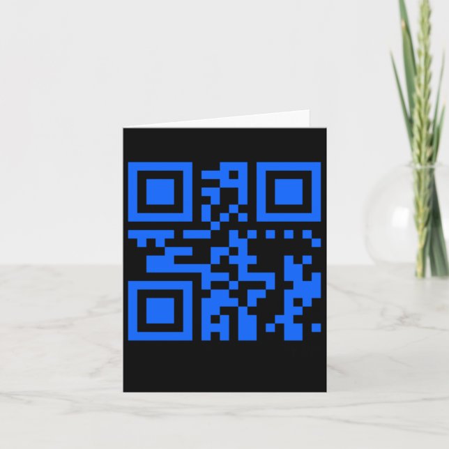 Carte Vous Êtes Spécial Positif Code Qr Sticker (Devant)